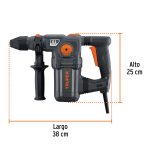 Rotomartillo SDS Plus 6 Joules, 1600W - Imagen 2