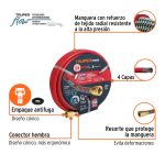 Mangueras súper reforzadas 4 capas, conexiones metálicas - Imagen 2