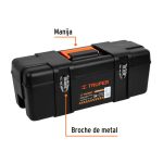 Caja para herramienta de 26" industrial, broches metálicos - Imagen 2
