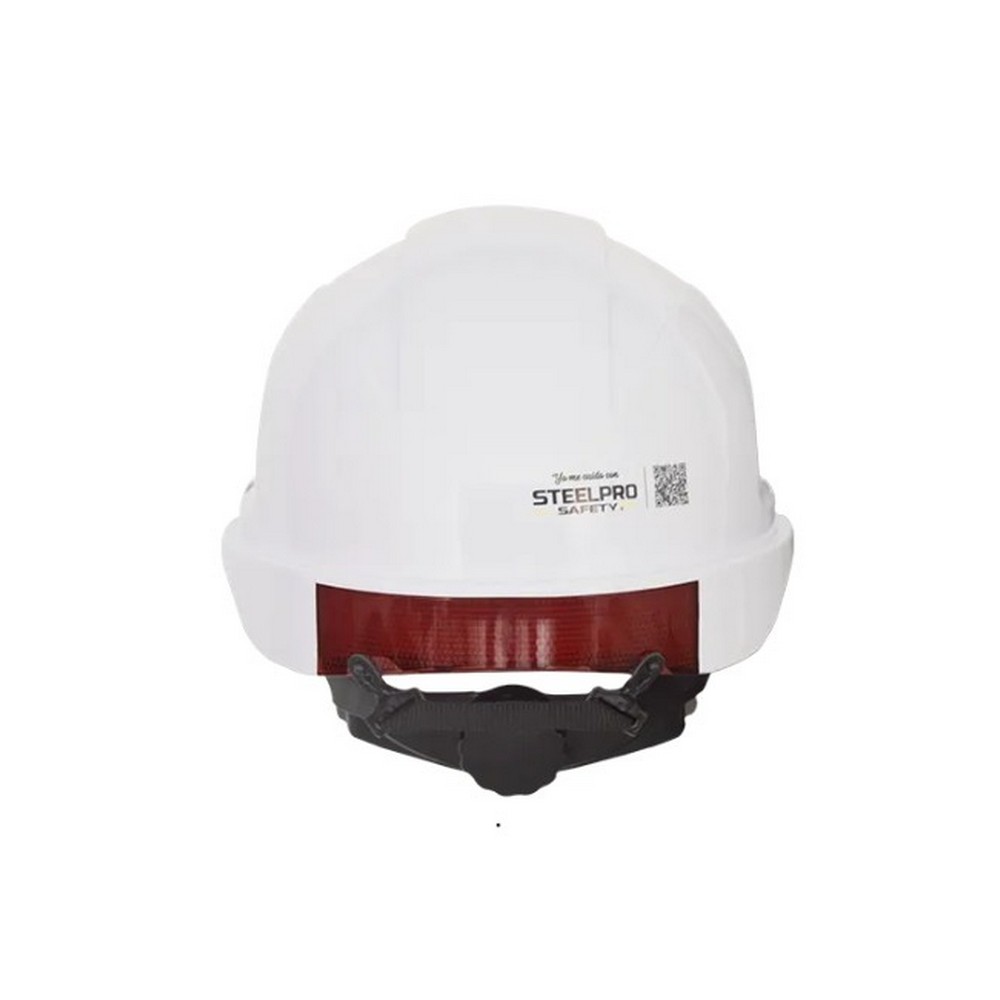 CASCO MOUNTAIN TIPO II DIELÉCTRICO EN ABS CON BARBUQUEJO - BLANCO