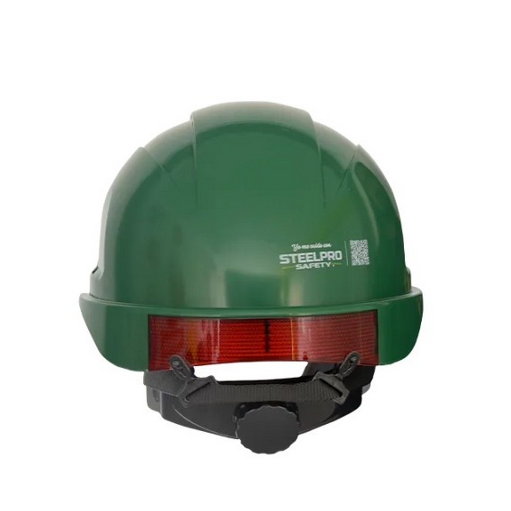CASCO MOUNTAIN TIPO II DIELÉCTRICO EN ABS CON BARBUQUEJO - VERDE