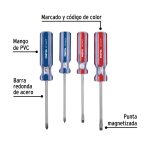 Juego de 4 desarmadores mango de PVC - Imagen 2