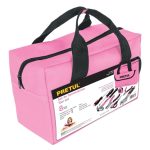 Juego de herramientas básicas, color rosa, 8 piezas - Imagen 4