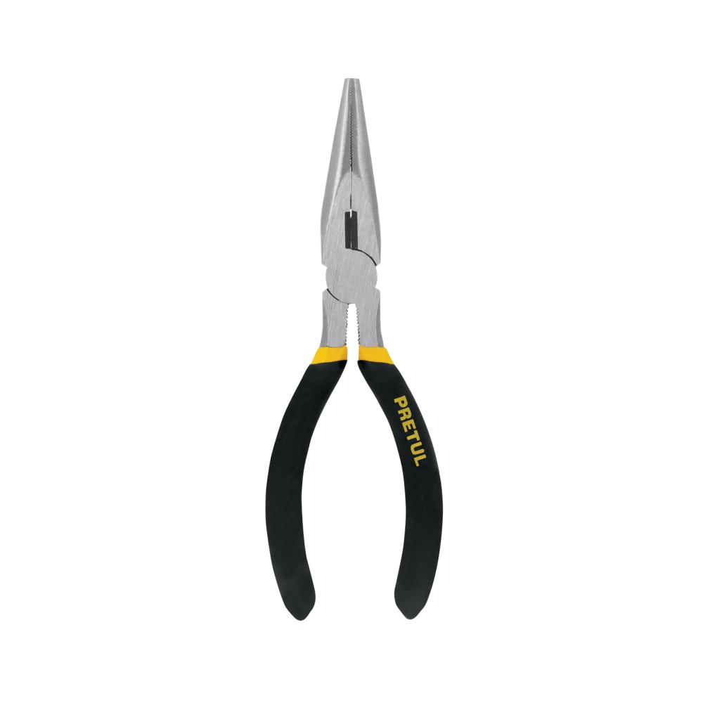 Pinza de punta y corte 6" mango de PVC