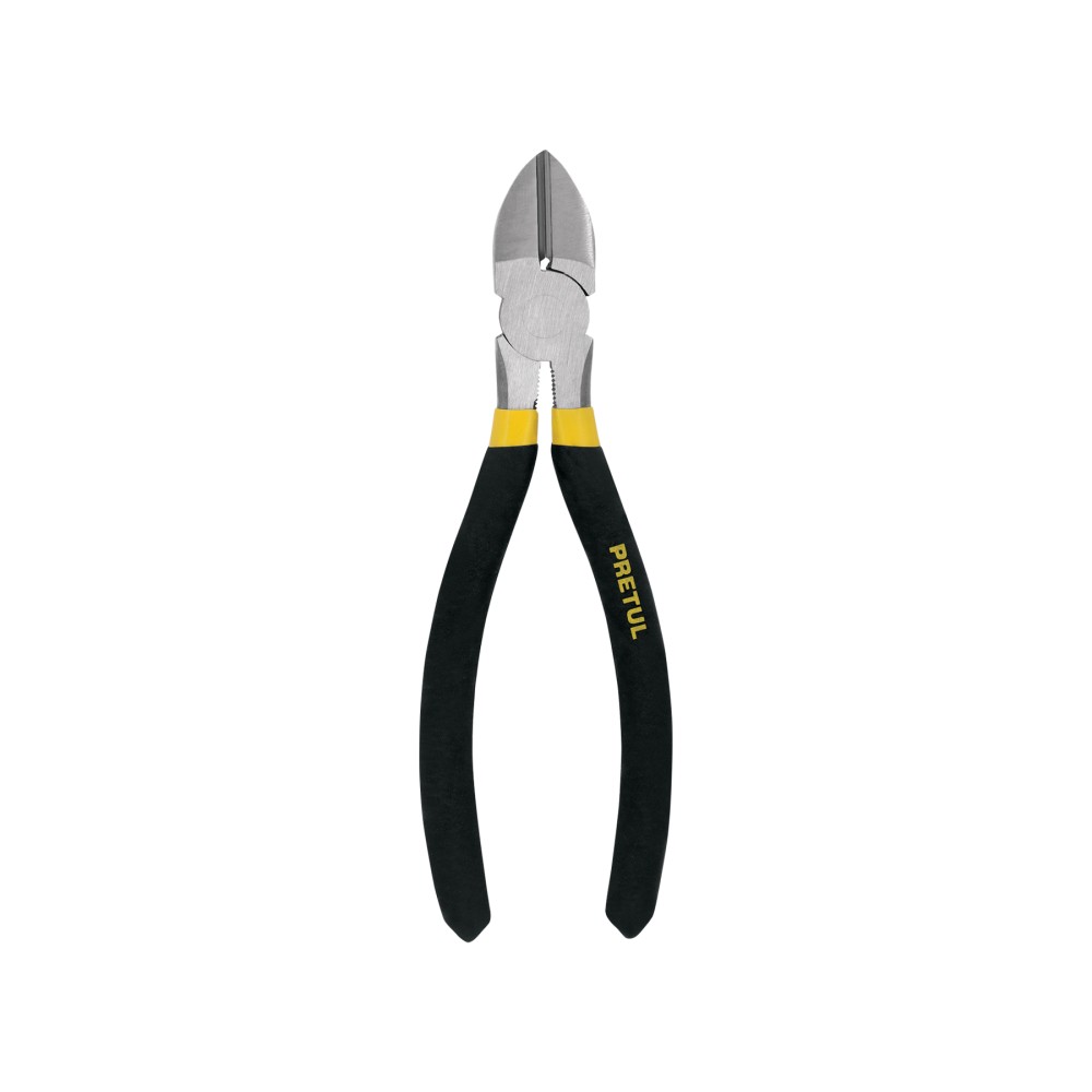 Pinza de corte diagonal 7" mango de PVC
