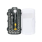 Juego de 39 herramientas 1/4" y 3/8" para mecánico
