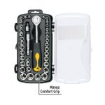 Juego de 39 herramientas 1/4" y 3/8" para mecánico - Imagen 2