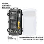 Juego de 39 herramientas 1/4" para mecánico - Imagen 2