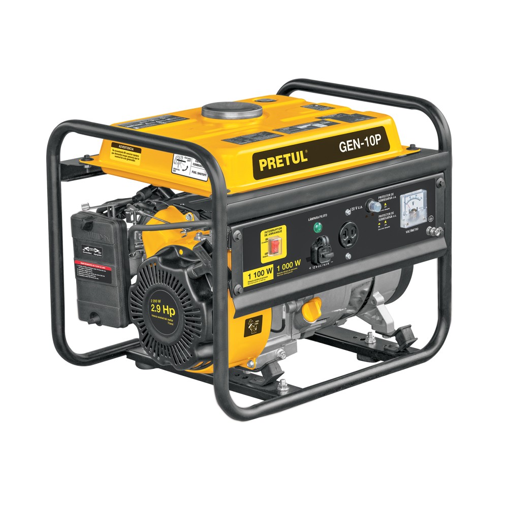 Generador portátil 1 kW motor a gasolina