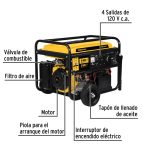 Generador portátil 5.5 kW motor a gasolina - Imagen 2