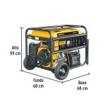 Generador portátil 5.5 kW motor a gasolina - Imagen 3