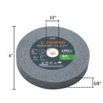 Esmeril de banco de 6" de 1/4 HP (185 W) - Imagen 4