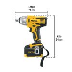 Llave de impacto 1/2", 20V, 155 lb/ft, 1 batería 4Ah - Imagen 2