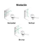 Nivel láser verde, alcance 25m, 12 líneas, recargable - Imagen 5