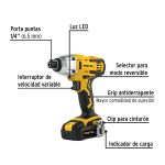 Combo rotomartillo/destornillador impacto, 20V - Imagen 3