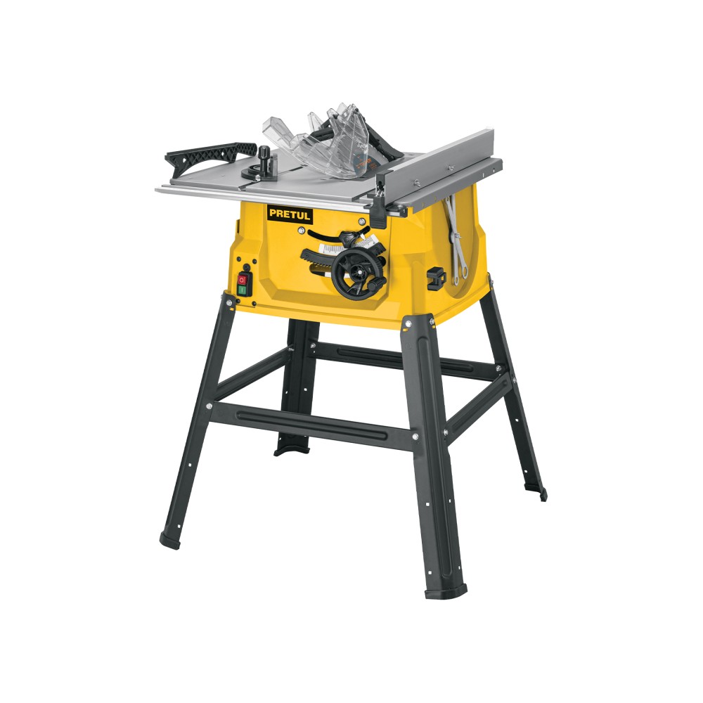 Sierra de mesa 10", 2-1/2 HP (1900 W), con base