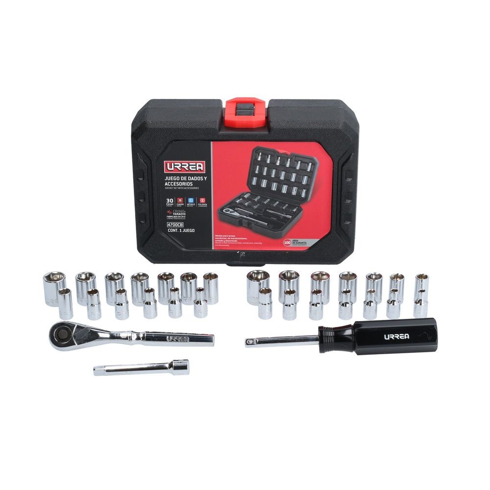Juegos de copas y accesorios cuadro de 1/4 combinado