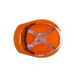 CASCO ECO TIPO I, CLASE E HDPE CON CREMALLERA-NARANJA - Imagen 2
