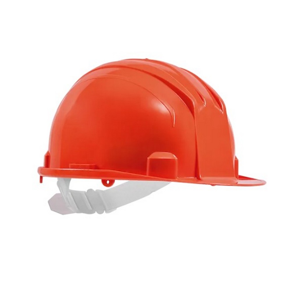 CASCO ECO TIPO I, CLASE E HDPE CON CREMALLERA-NARANJA