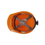 CASCO ECO STEELPRO TIPO I, CLASE E CON RACHET-NARANJA - Imagen 2