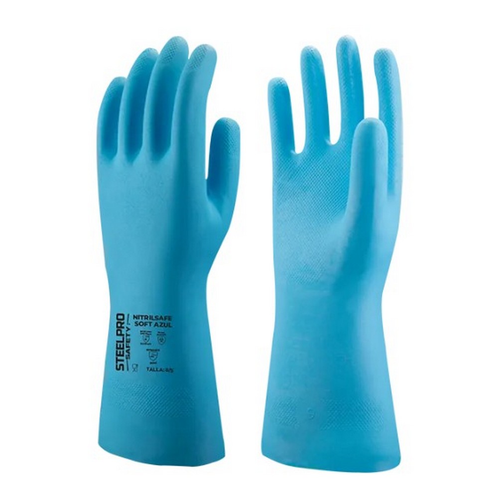 GUANTE NITRILSAFE SOFT AZUL