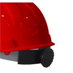 CASCO EVO PRO II CON TAFILETE EN CINTA NYLON TIPO RATCHET - CLASE E&G-ROJO - Imagen 2