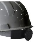 CASCO EVO PRO II CON TAFILETE EN CINTA NYLON TIPO RATCHET - CLASE E&G-GRIS - Imagen 2