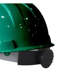 CASCO EVO PRO II CON TAFILETE EN CINTA NYLON TIPO RATCHET - CLASE E&G-VERDE - Imagen 2