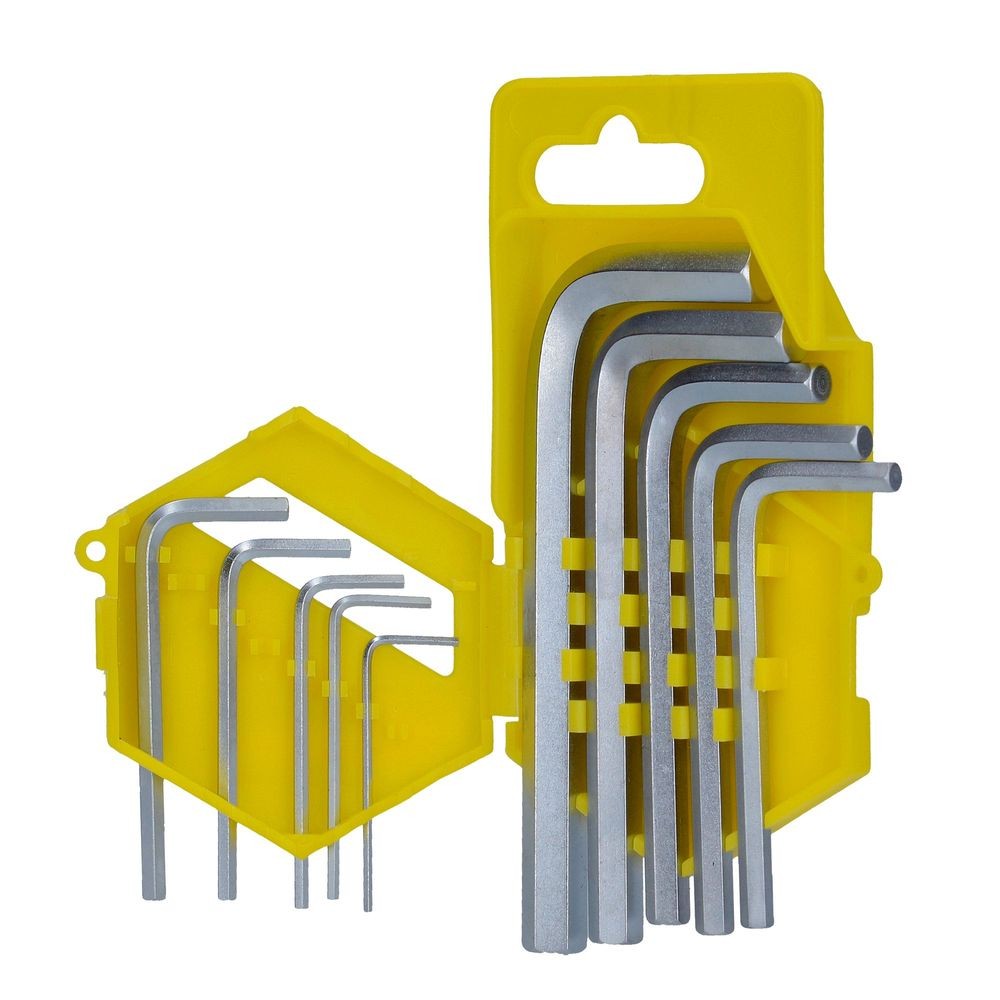 Jgo llaves hex L mm 10pz rack