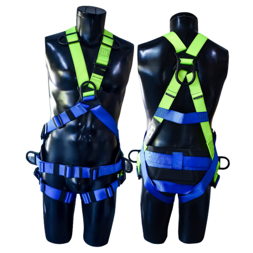 arnesdielectricoreataenxcuatroargollascinturonlumbar Arnés dieléctrico reata en X cuatro argollas cinturón lumbar - Imagen 1