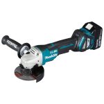 Pulidora Angular Inalámbrica 115 mm (4-1/2") Motor Sin Escobillas LXT de 18V con Velocidad Variable, Función Anti-Restart, Freno Eléctrico y Gatillo tipo Paleta