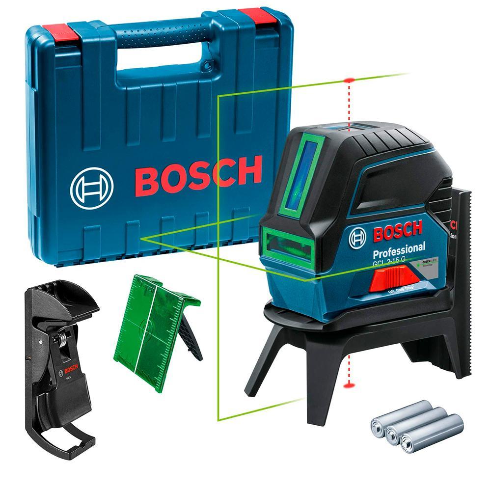 Nivel laser GCL 2-15G+KIT+Base RM1Linea verde