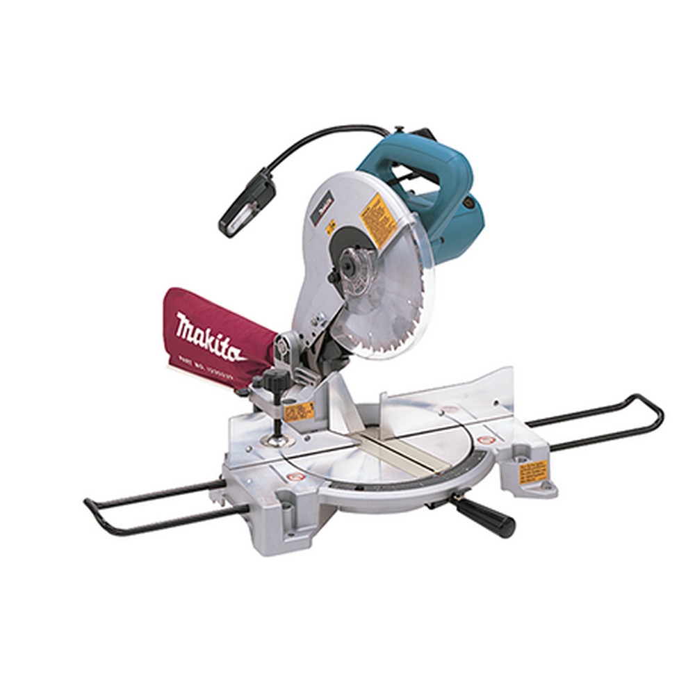 Sierra de inglete compuesta de 260 mm (10-1 / 4 ") 1,650 W con luz