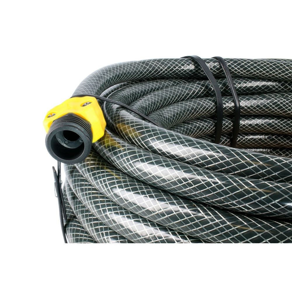 Manguera trama cp gris 1/2"20m