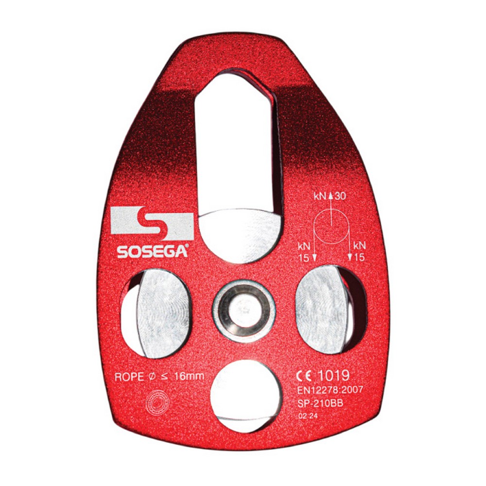 Polea grande aluminio